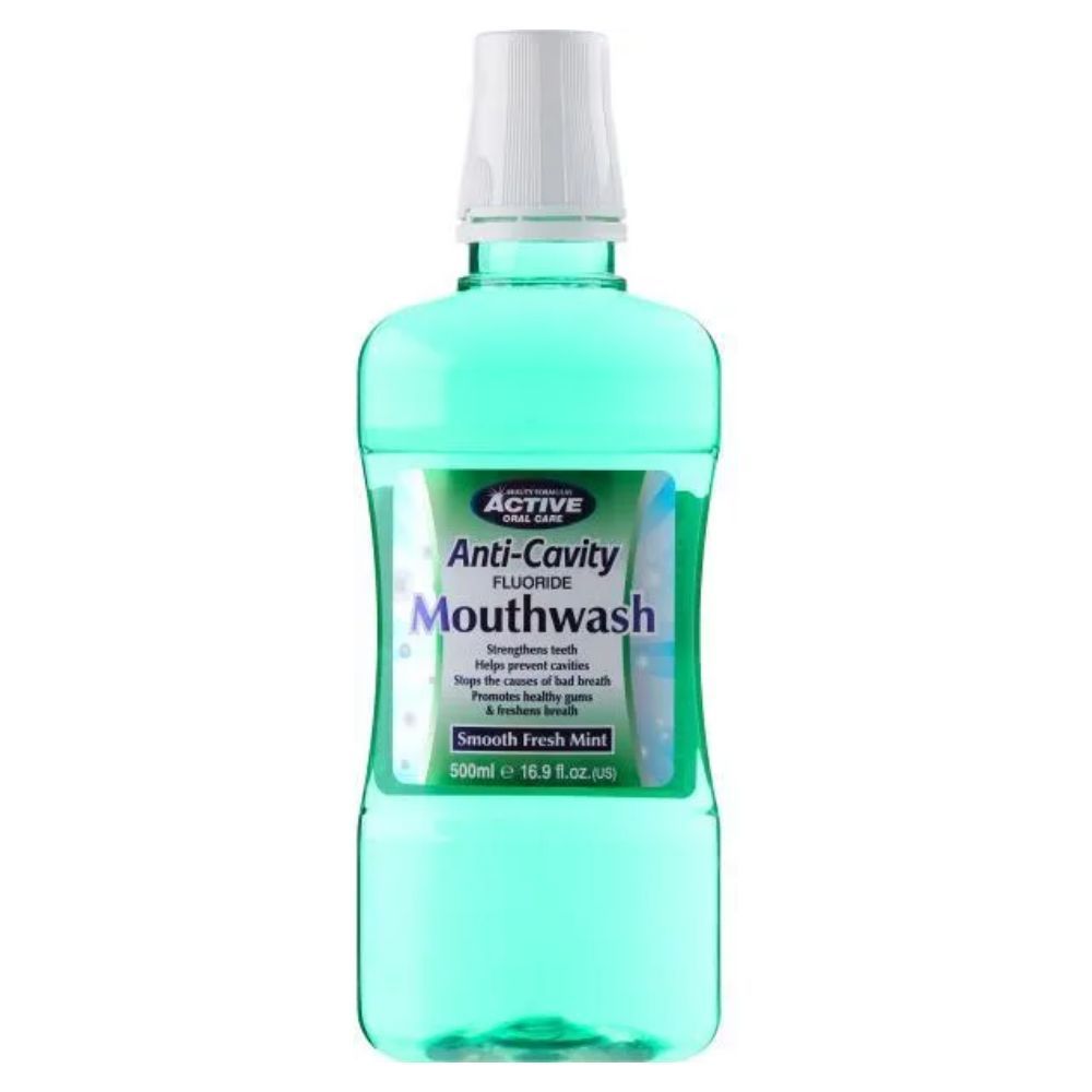 Active Fresh Mint, płyn do ust, świeża mięta, 500 ml