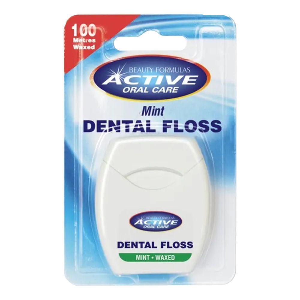 Active, nić woskowa, miętowe, 100 m