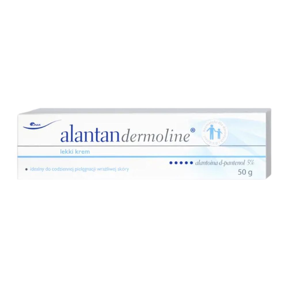 Alantandermoline, lekki krem z 5% d-pantenolu, 50 g