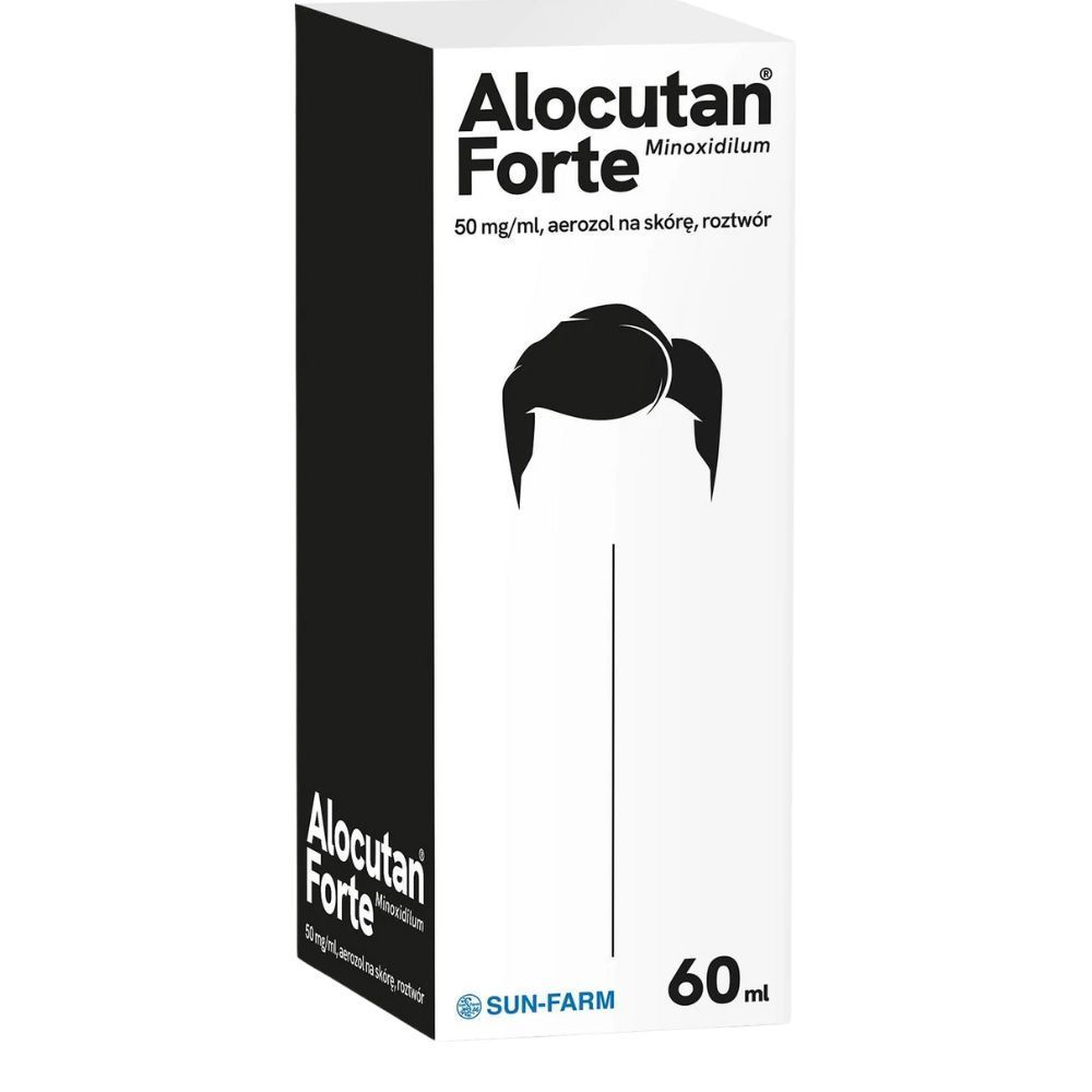 Alocutan Forte, 50 mg/ml, aerozol na sk&oacute;rę, 60 ml