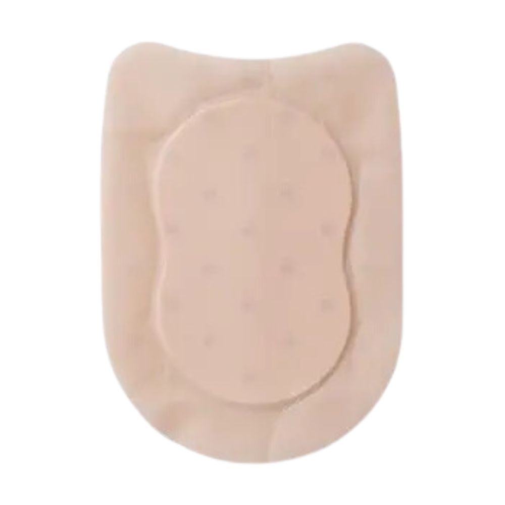 Aquacel Ag Foam, opatrunek przylepny na piętę, 19,8 cm x 14 cm, 1szt. (z opakowania 5 szt.)