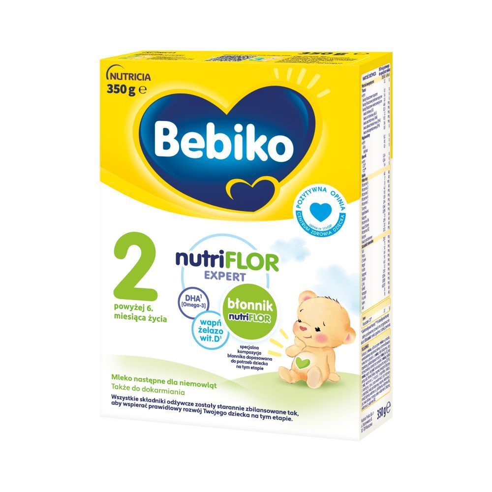 Bebiko 2 NUTRIflor Expert, mleko następne dla niemowląt, 6 m+, proszek, 350 g