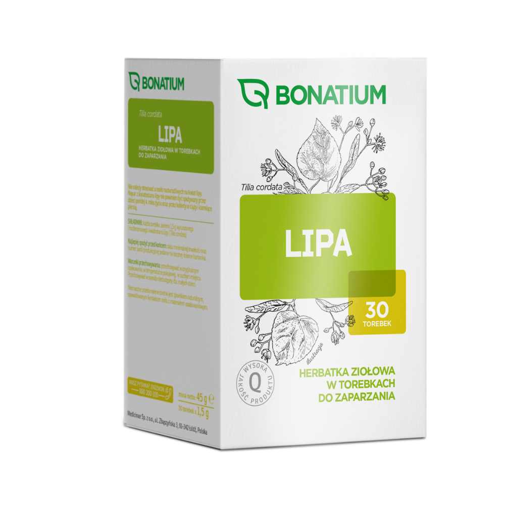Bonatium Lipa, herbatka ziołowa, 30 szt.