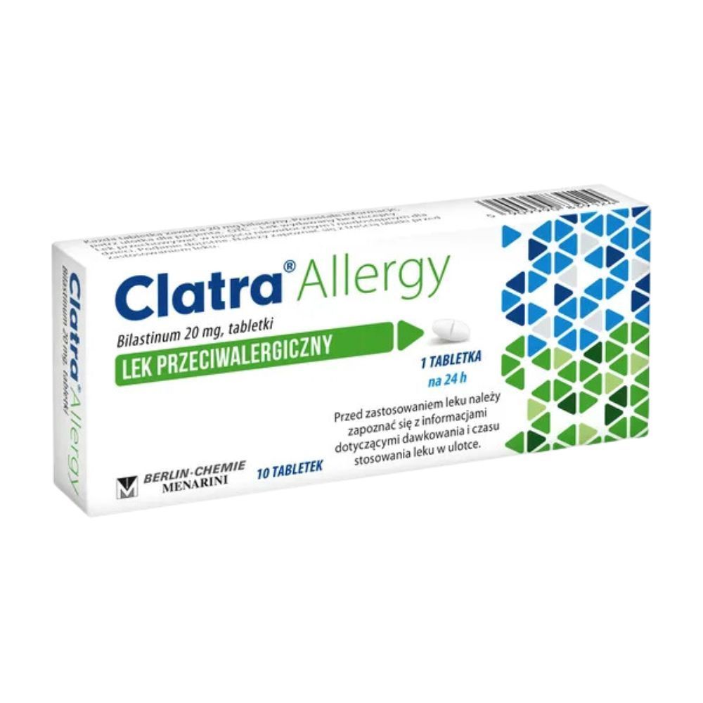 Clatra Allergy, 20 mg, tabletki, 10 sztuk