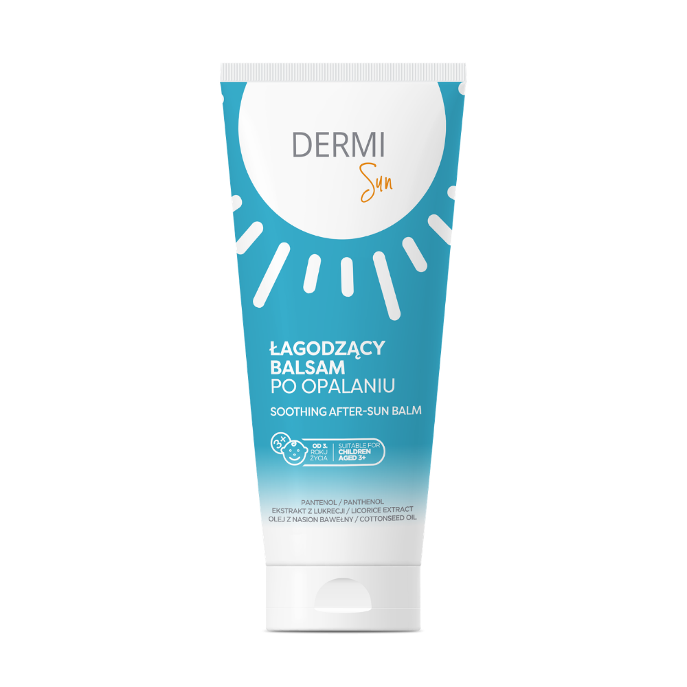 DERMI Sun Łagodzący balsam po opalaniu, 200 ml 