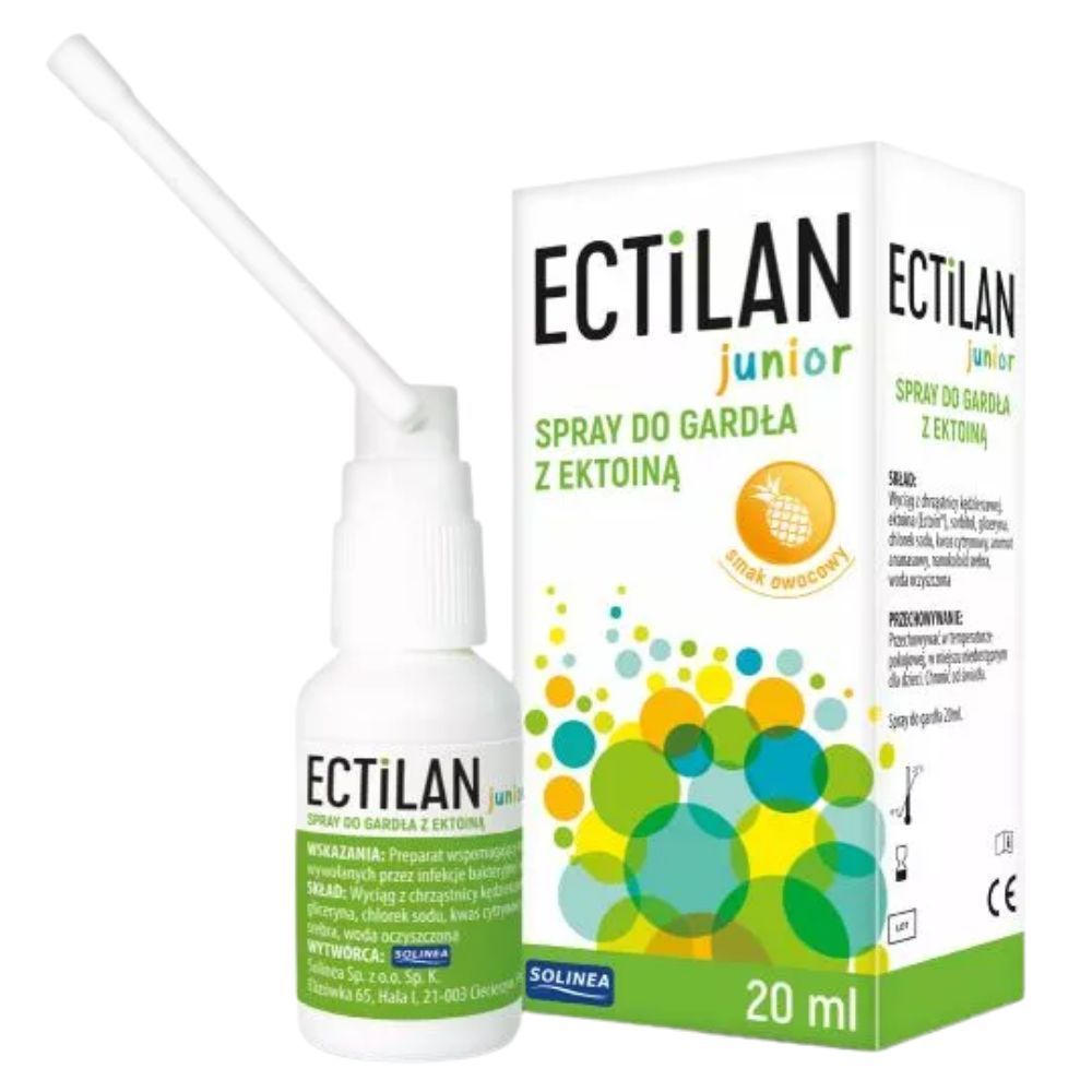 Ectilan (junior), spray, do gardla, 20 ml