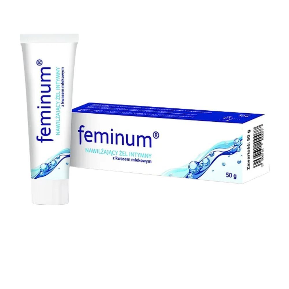 Feminum, żel intymny, nawilżający z kwasem mlekowym, 50 g