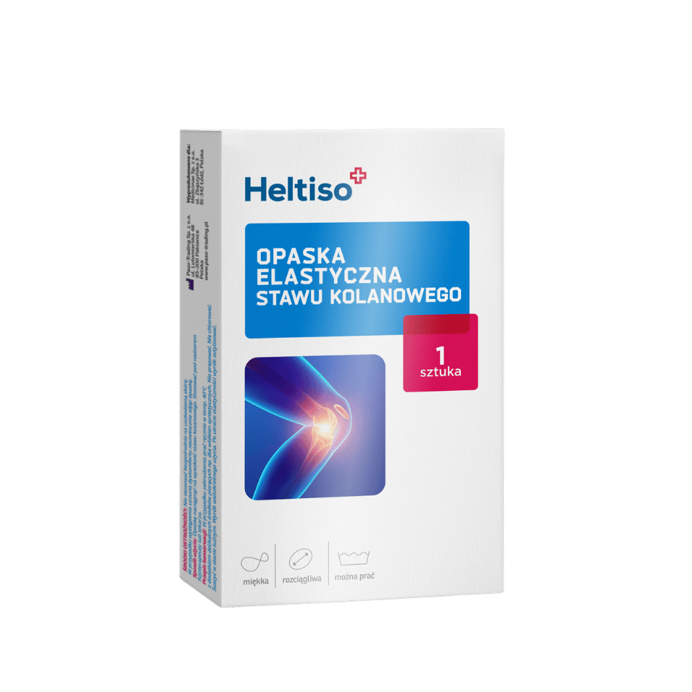 Heltiso opaska elastyczna stawu kolanowego, rozmiar XL