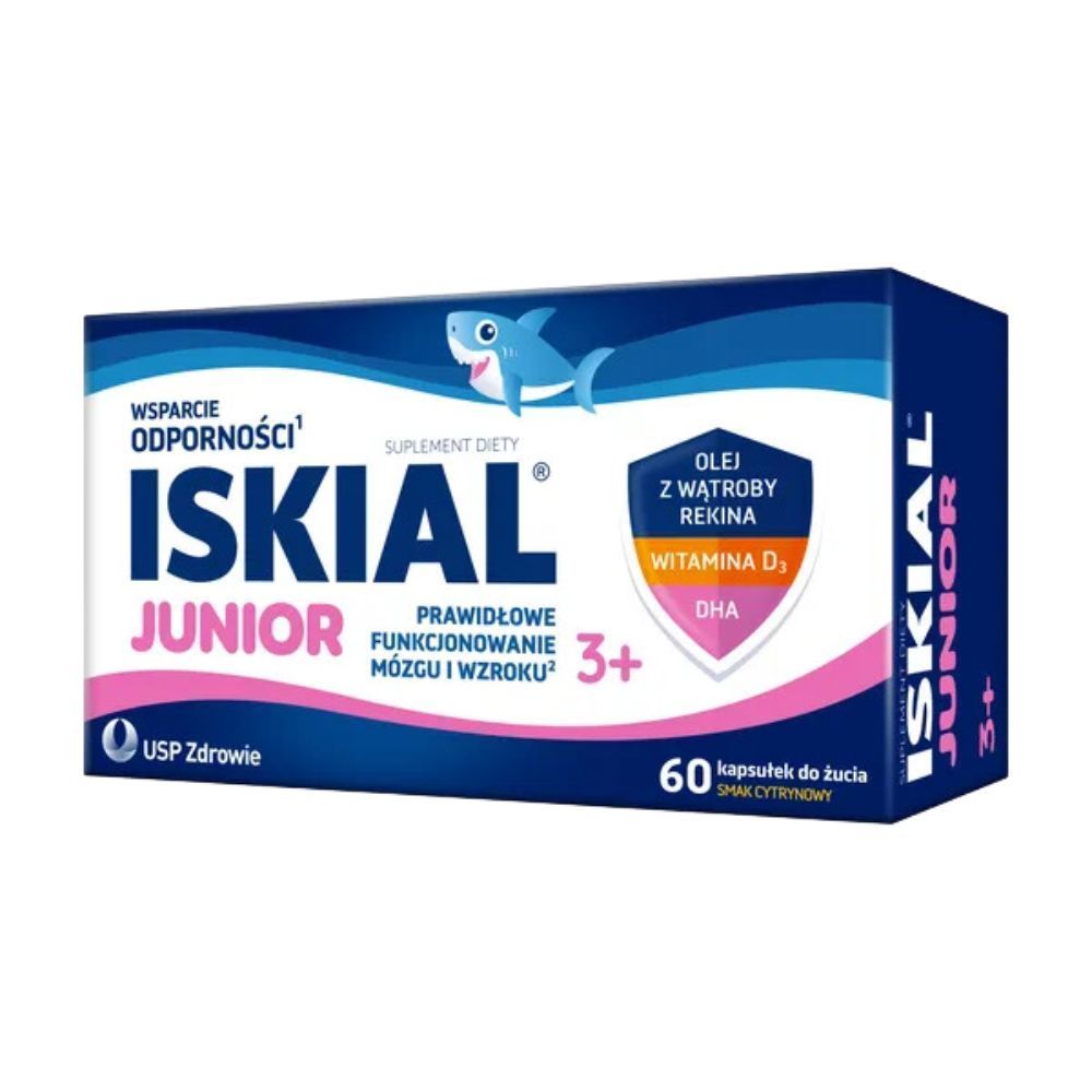 Iskial Junior, kapsulki d/zucia, 60 szt