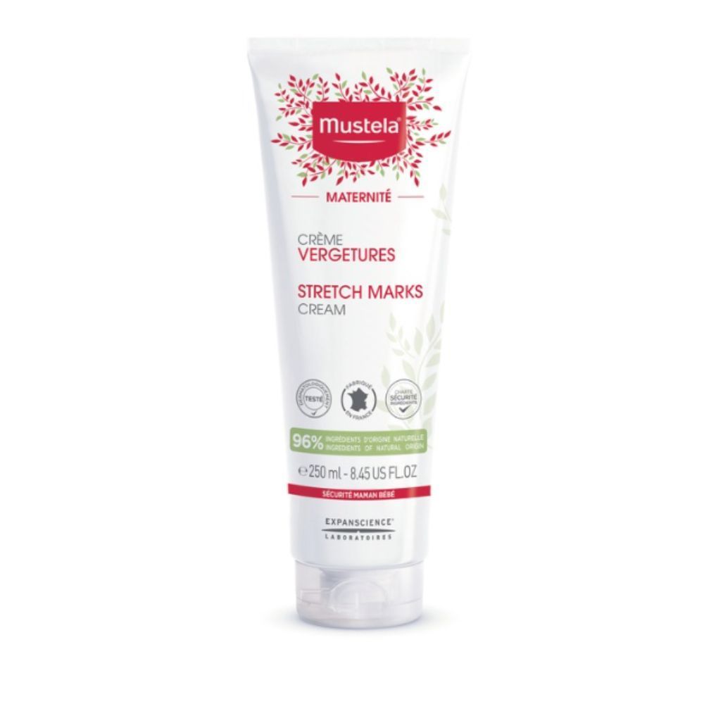 Mustela Maternite, krem na rozstępy, działanie 3w1, 250 ml