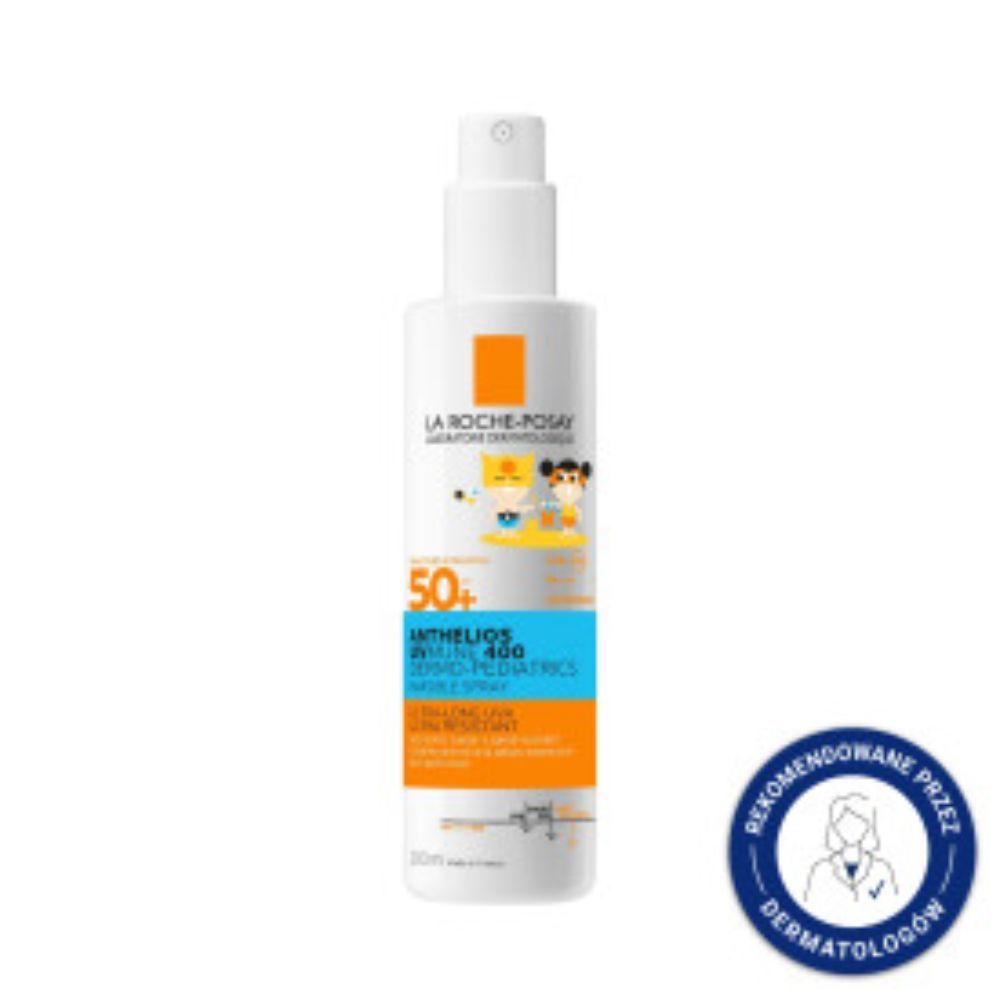 La Roche-Posay Anthelios, Dermo-Pediatrics, niewidoczny spray, SPF50+, 200ml