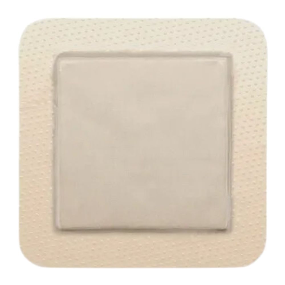 Mepilex Border Ag, opatrunek antybakteryjny, piankowy, 12,5 cm x 12,5 cm, 1 szt.