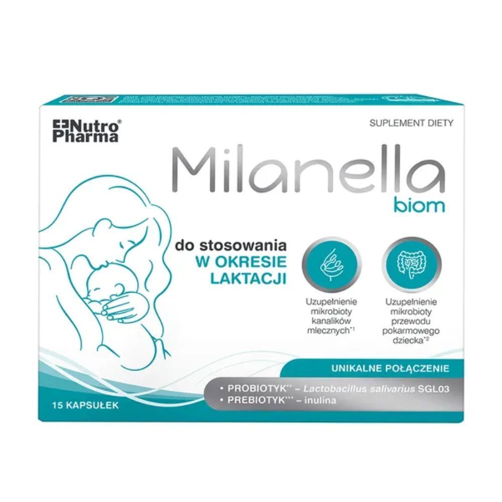 Milanella biom, kaps., 15 szt