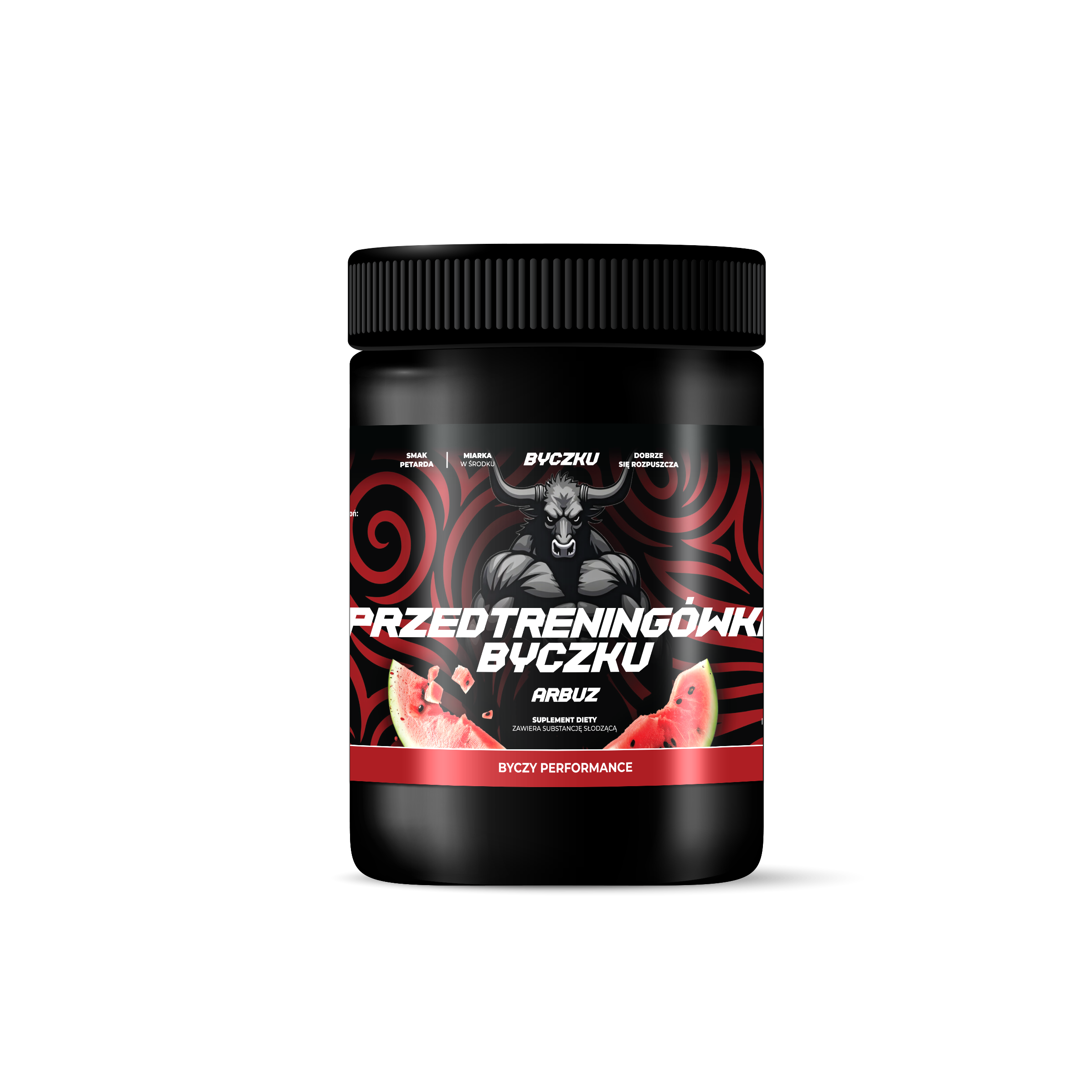 BYCZKU Przedtrening&oacute;wka Byczku arbuz, 500g