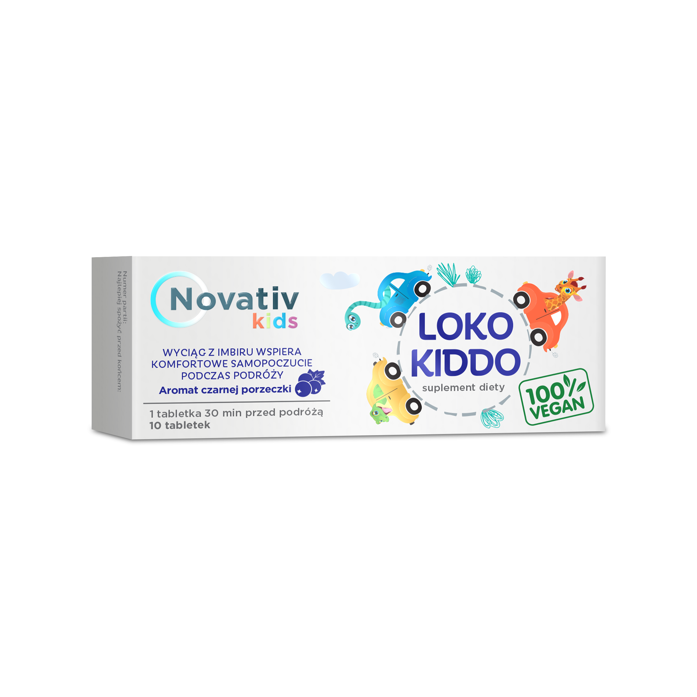 Novativ kids LOKOKIDDO, tabletki, 10 sztuk