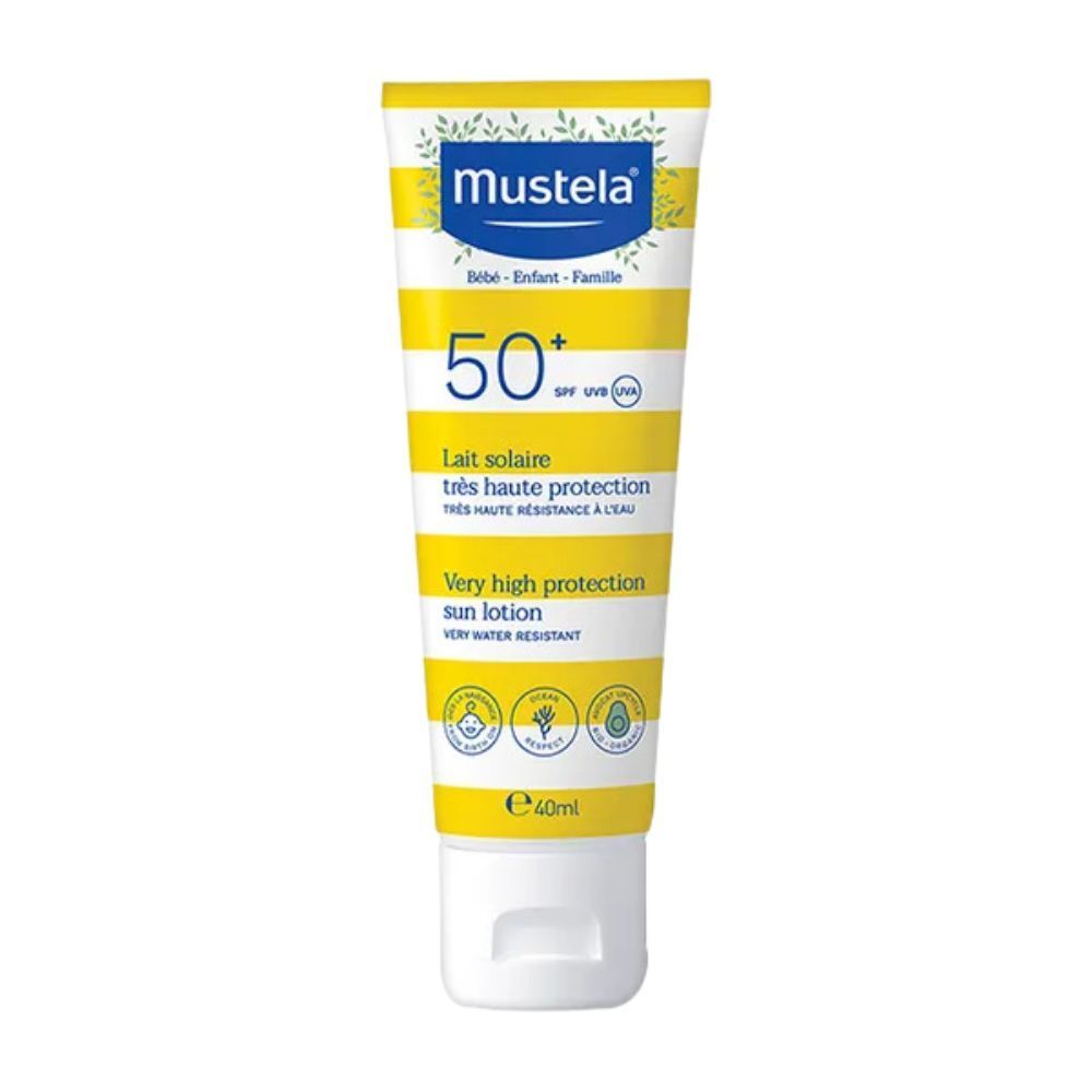 Mustela Bebe-Enfant, mleczko przeciwsłoneczne SPF 50+, 100ml