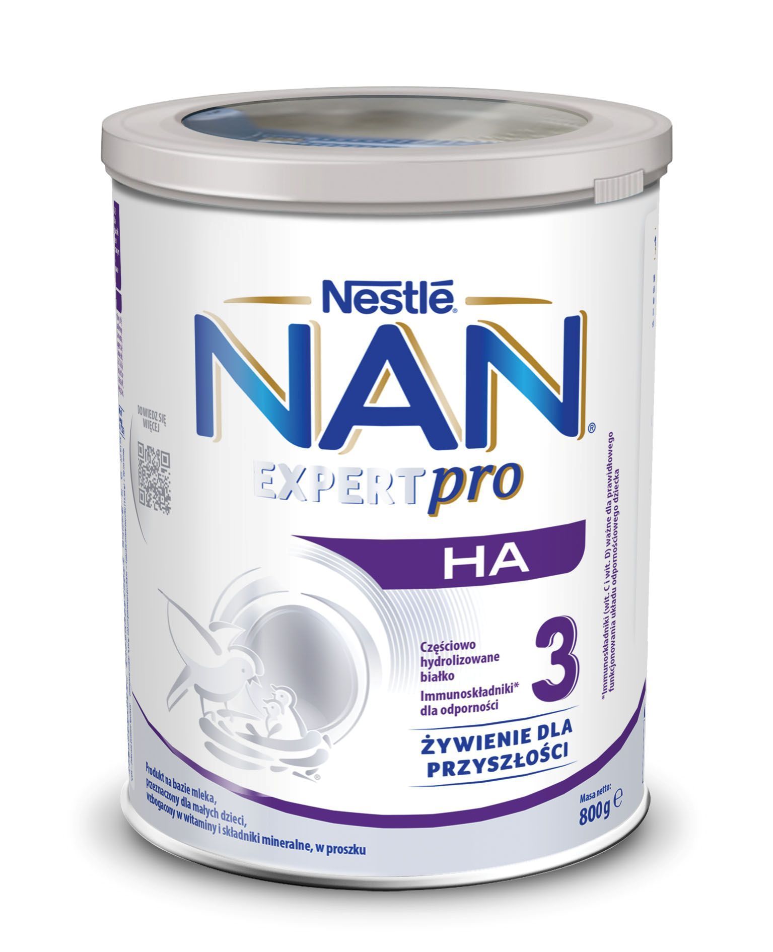 Nestle Nan Expertpro HA 3, mleko modyfikowane powyżej 1. roku, 800 g