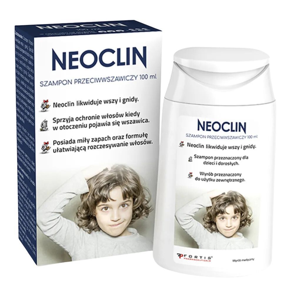 Neoclin, szamp., przeciwwszawiczy, 100 ml