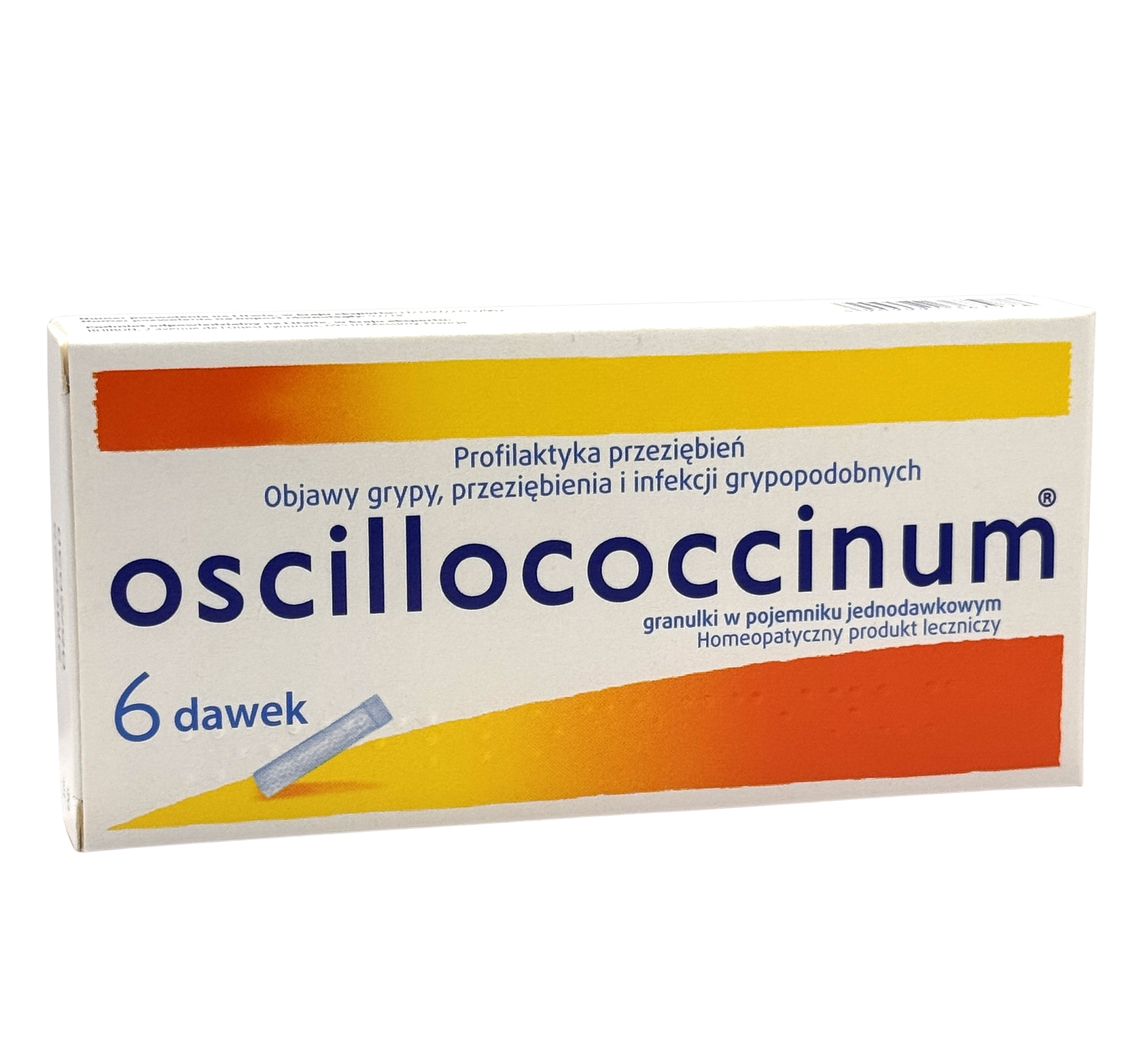 Boiron Oscillococcinum,gran,(i.row)InPh,Litwa,6poj.jednod.1g