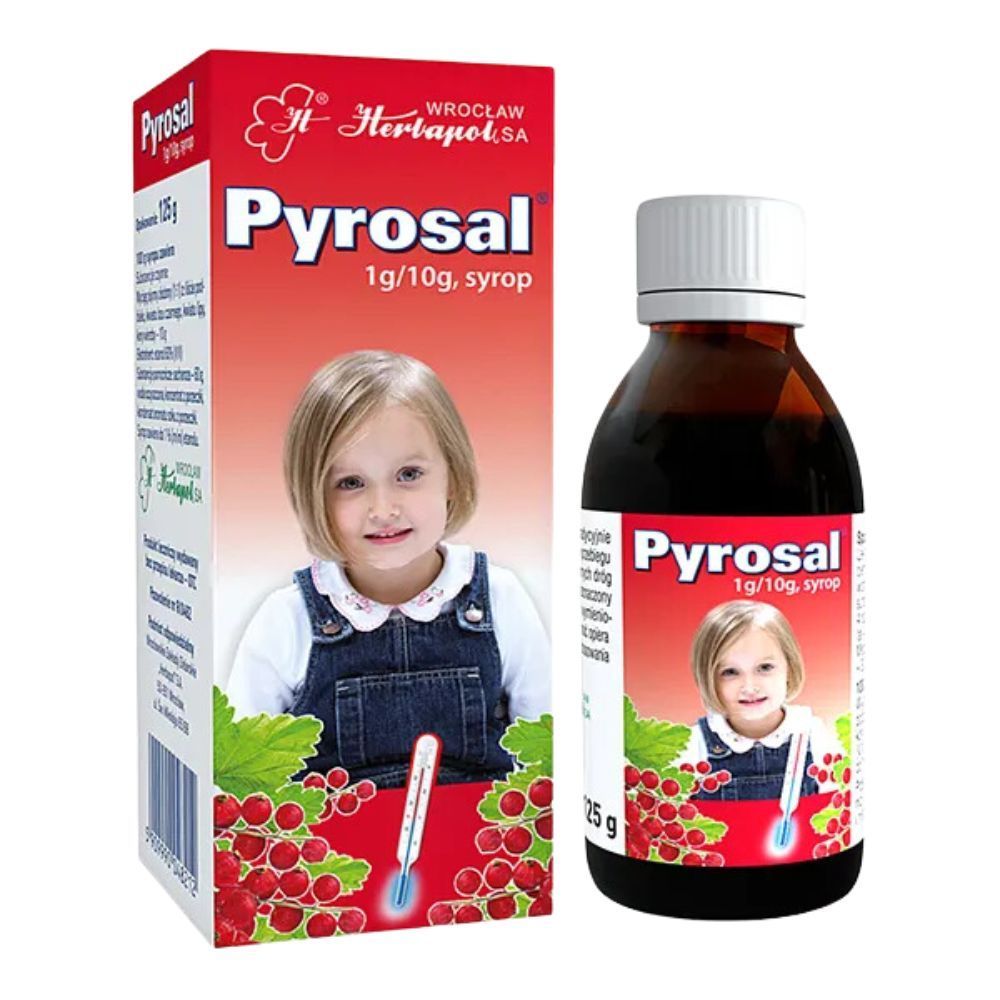 Pyrosal, 1 g/10 g, syrop, 125 g