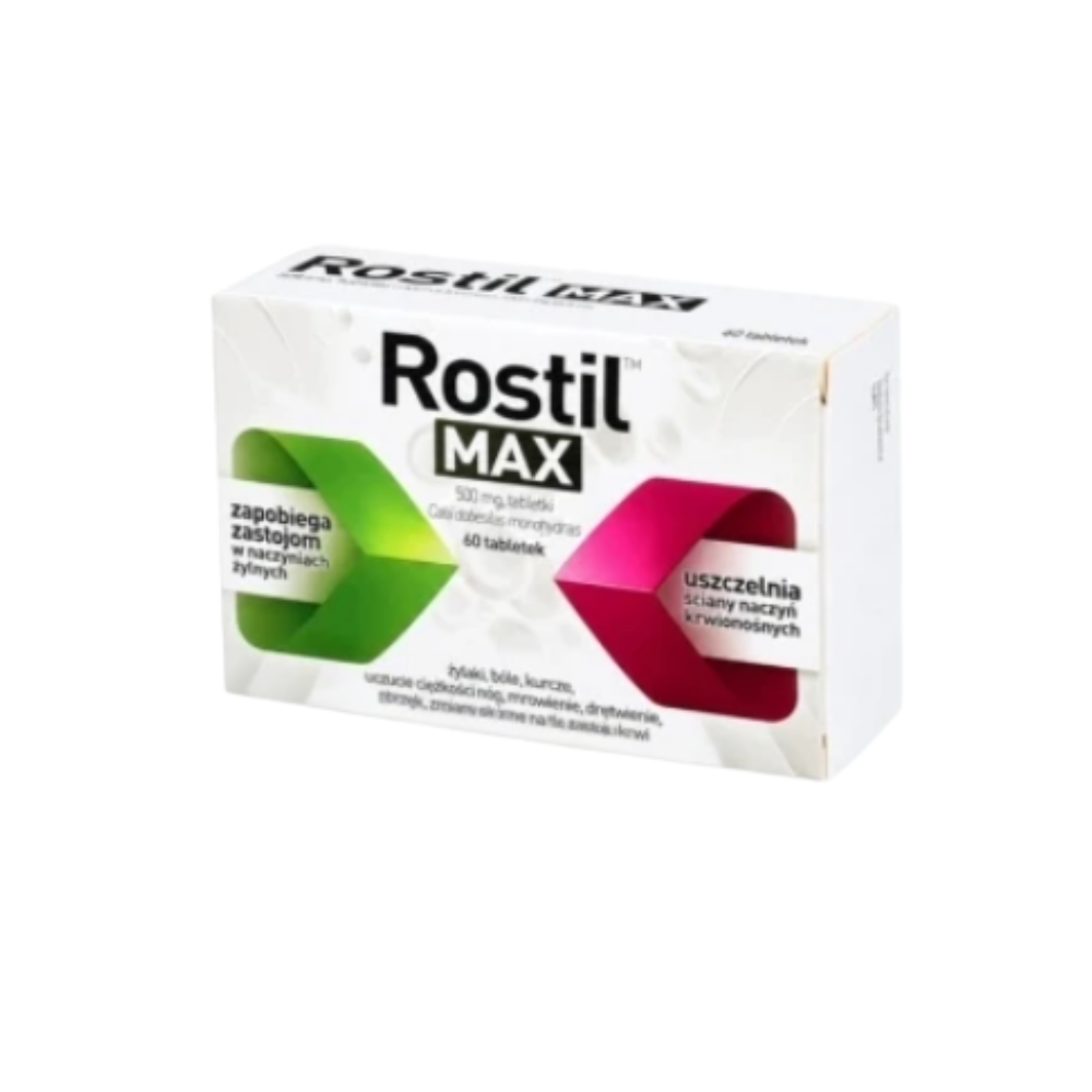 Rostil Max, 500 mg, tabletki 60 szt