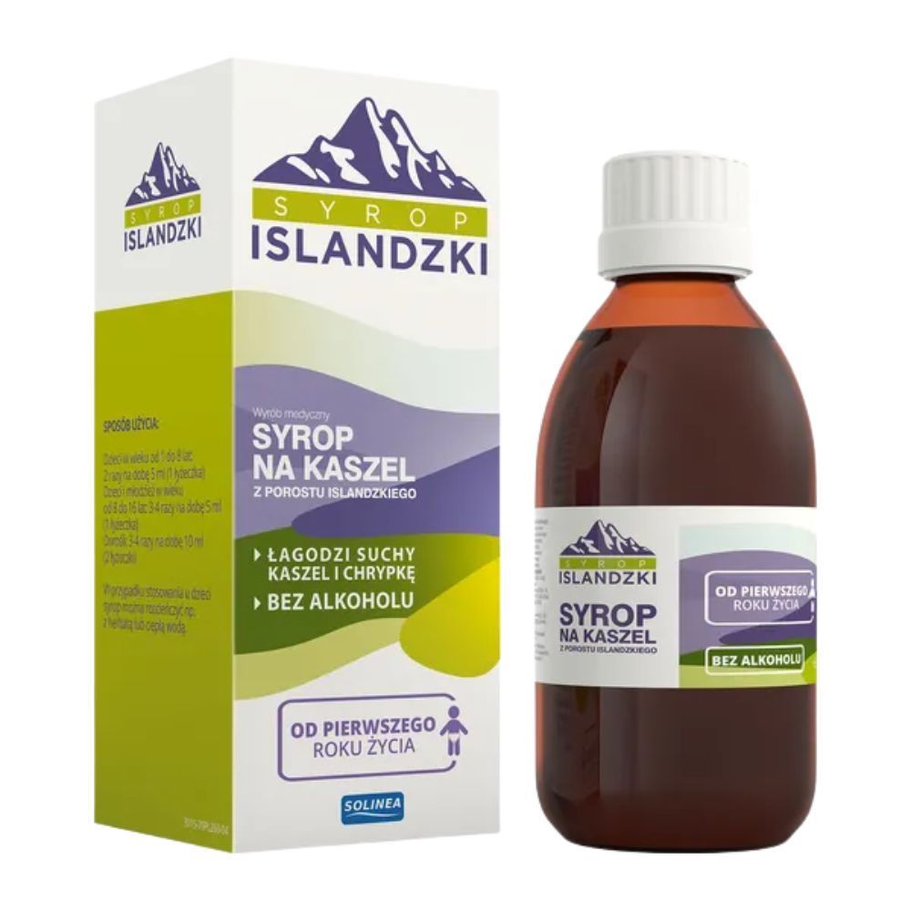 Syrop Islandzki, na kaszel, 200 ml