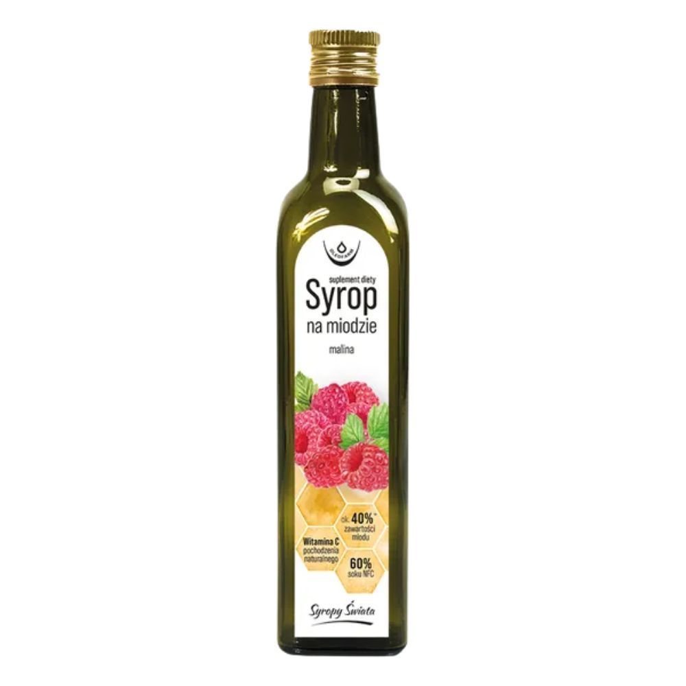 Syrop na miodzie Malina, syrop, 250 ml