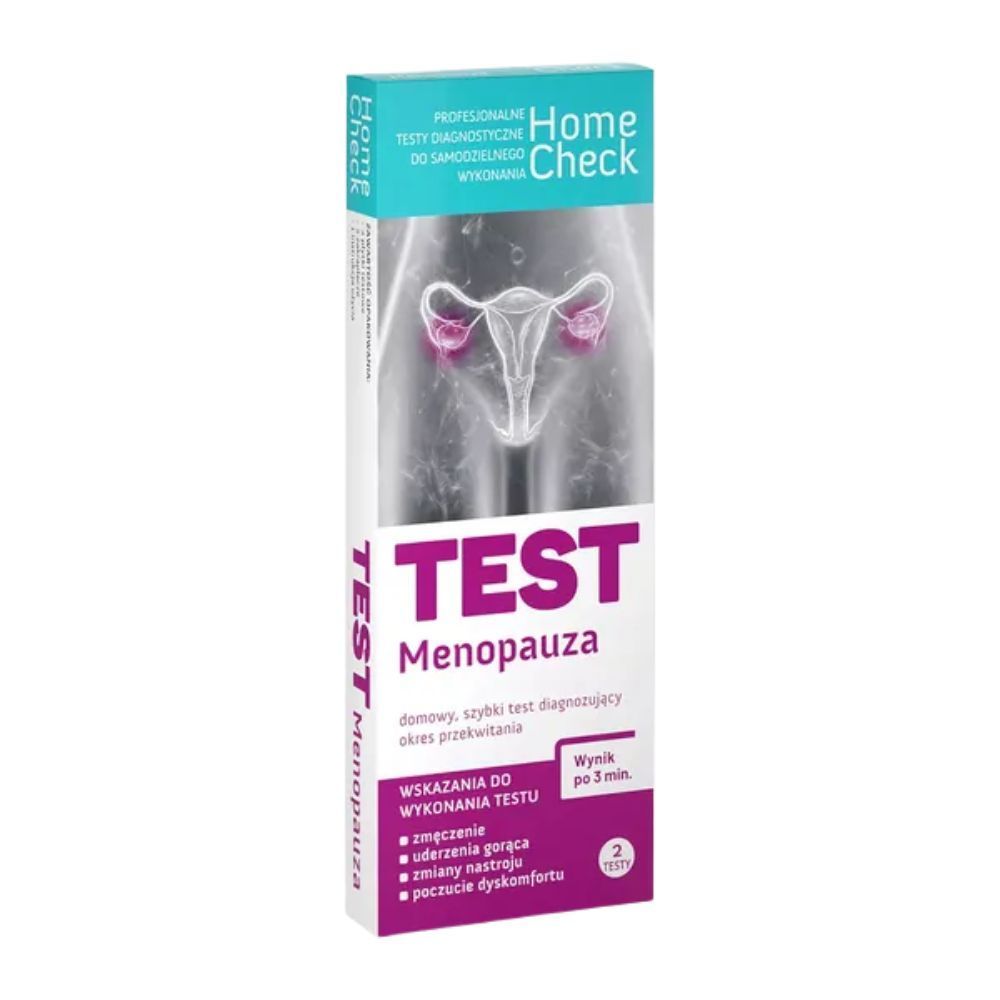 Test Menopauza, test diagnozujący okres przekwitania, 2 szt.