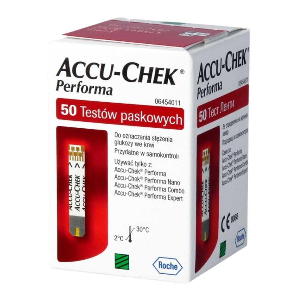 Test paskowy Accu-Chek Performa, 50 pask&oacute;w