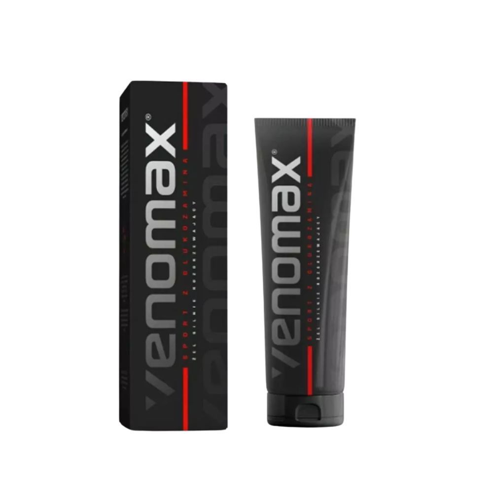Venomax Sport, żel, silnie rozgrzewający, z glukozam.,200 ml