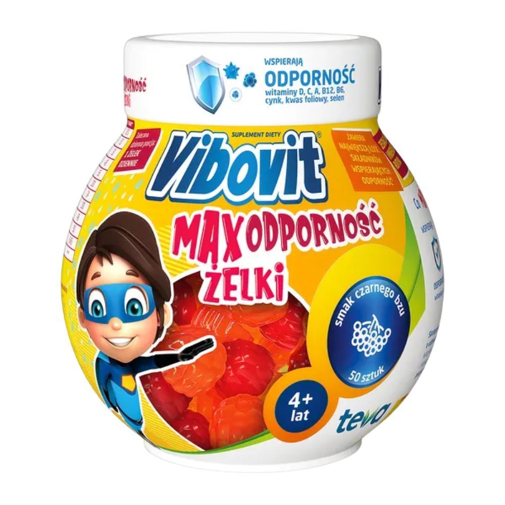 Vibovit Max Odporność, żelki, 50szt