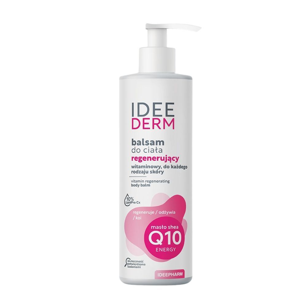 Ideepharm Ideederm, balsam do ciała regenerujący do każdego rodzaju sk&oacute;ry, 400ml