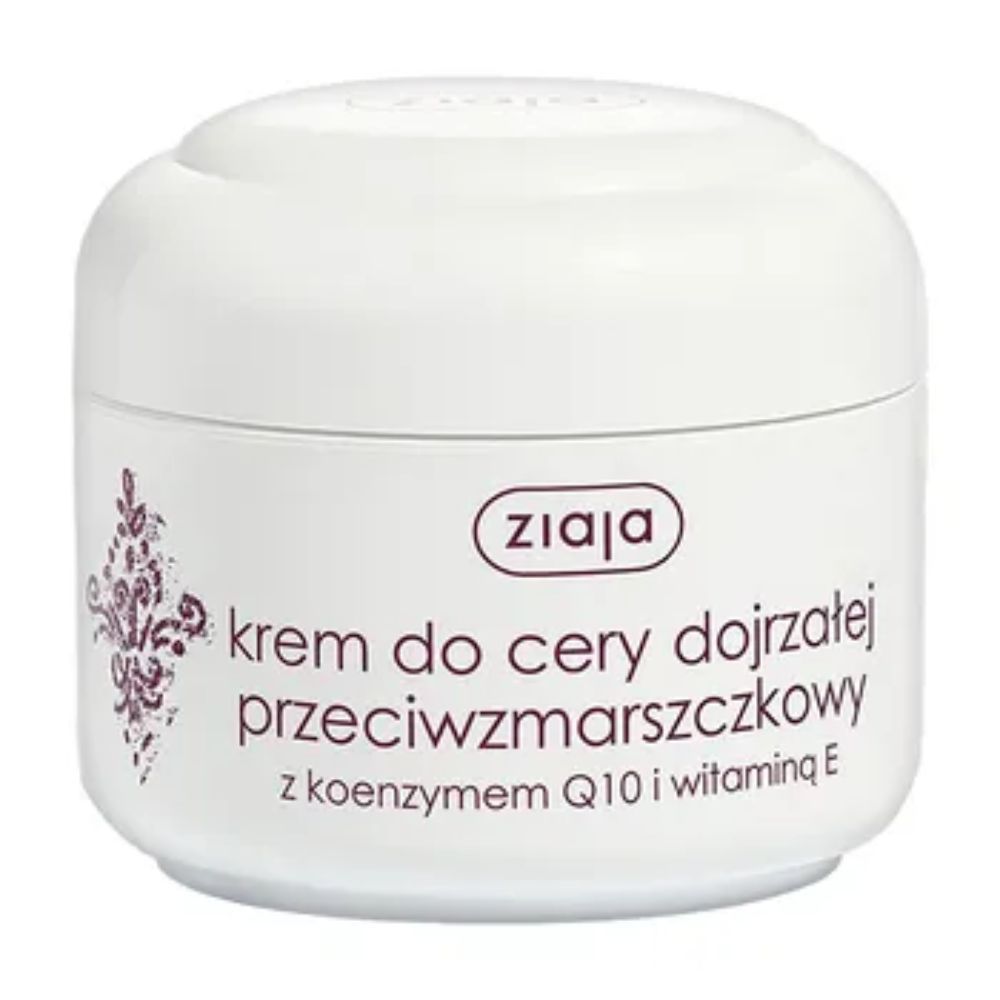 Ziaja, krem przeciwzmarszczkowy z koenzymem Q10 i retinolem, 50 ml