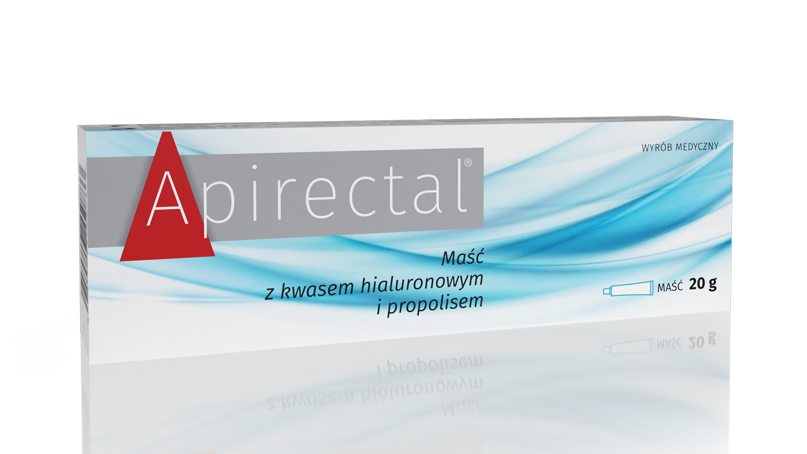 Apirectal, maść z kwasem hialuronowym i propolisem, 20 g