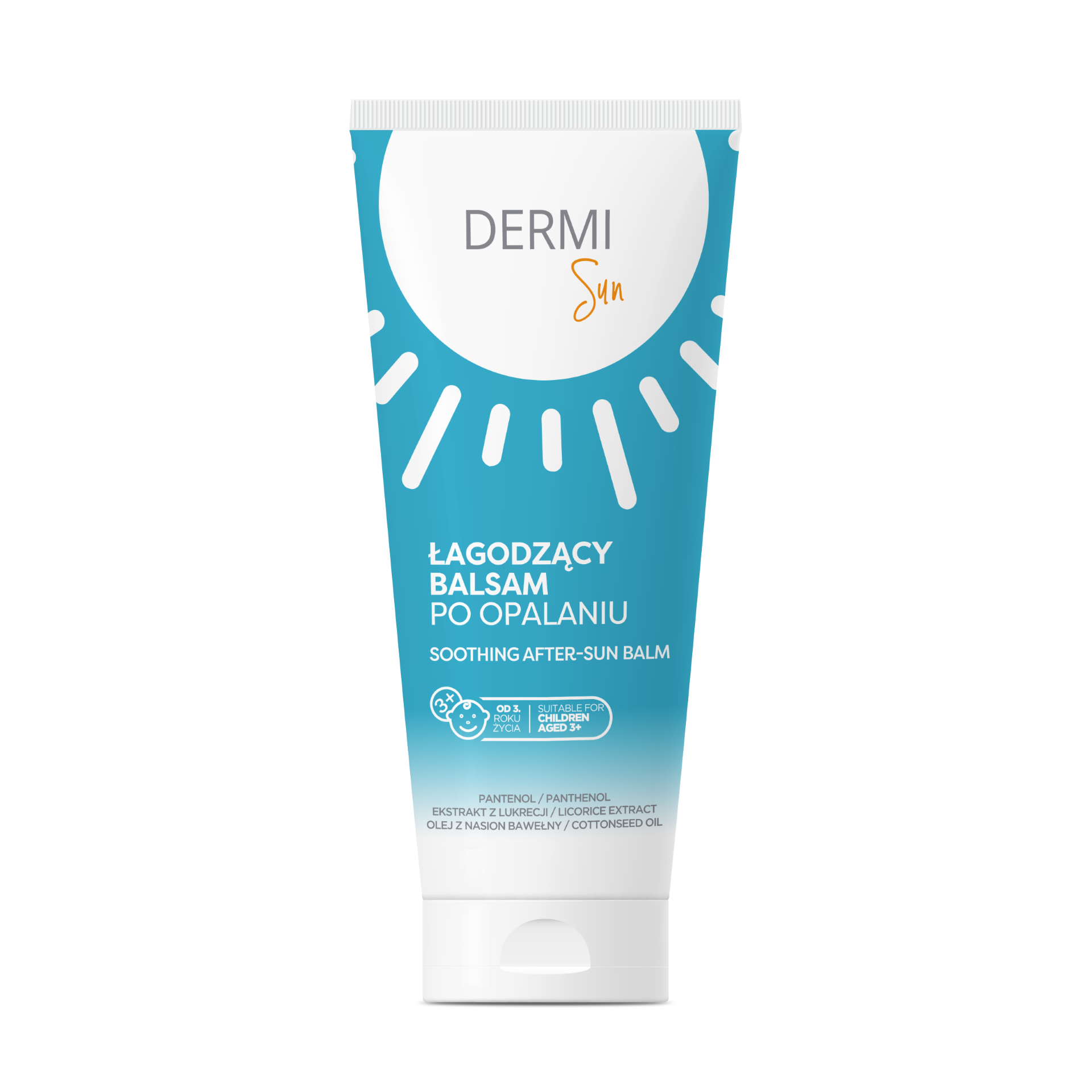 DERMI Sun Łagodzący balsam po opalaniu, 200 ml 