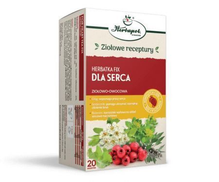 Serce, herbatka zioł., 2 g, 20 sasz.