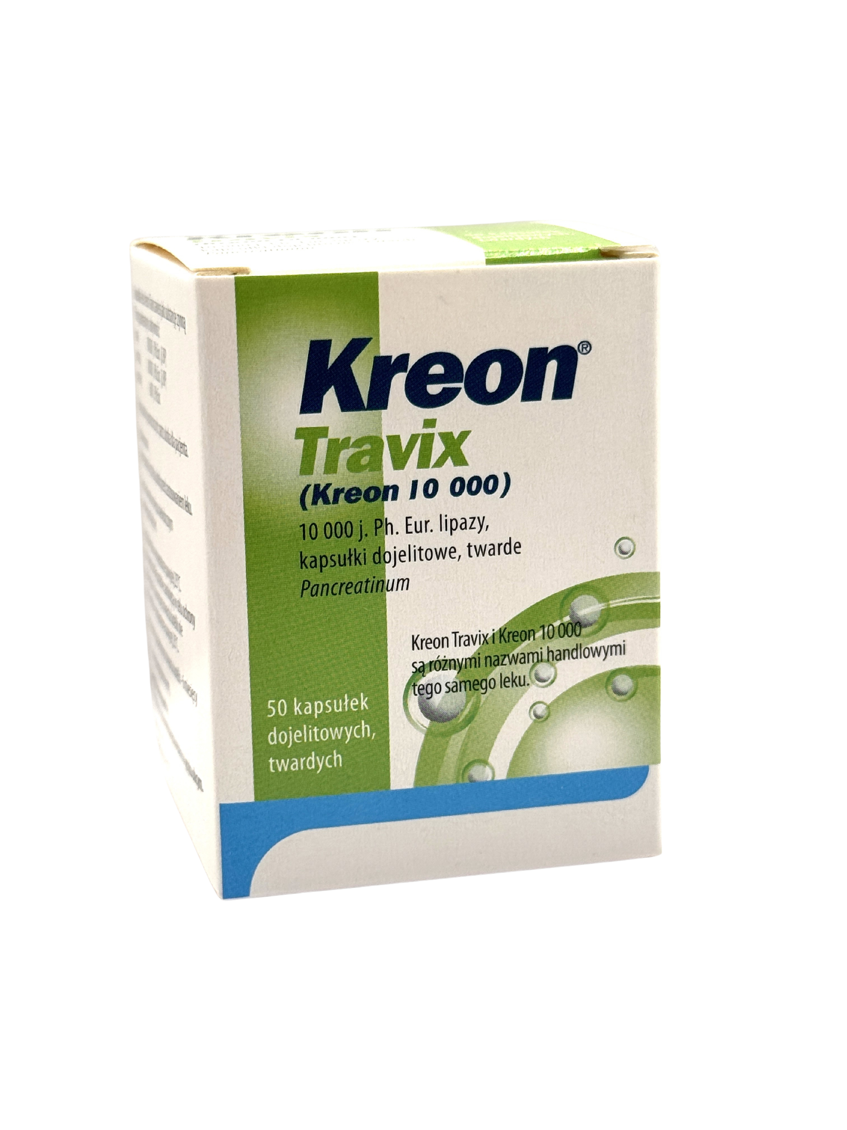 Kreon Travix, 10 000,kaps.dojelit.,(i.row),InPh,Weg, 20 szt