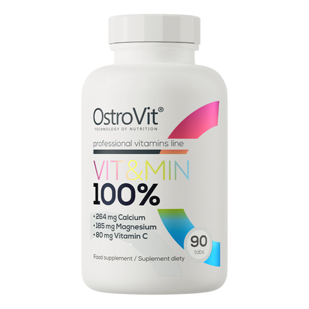 VIT&MIN 100%, tabl., 90 szt