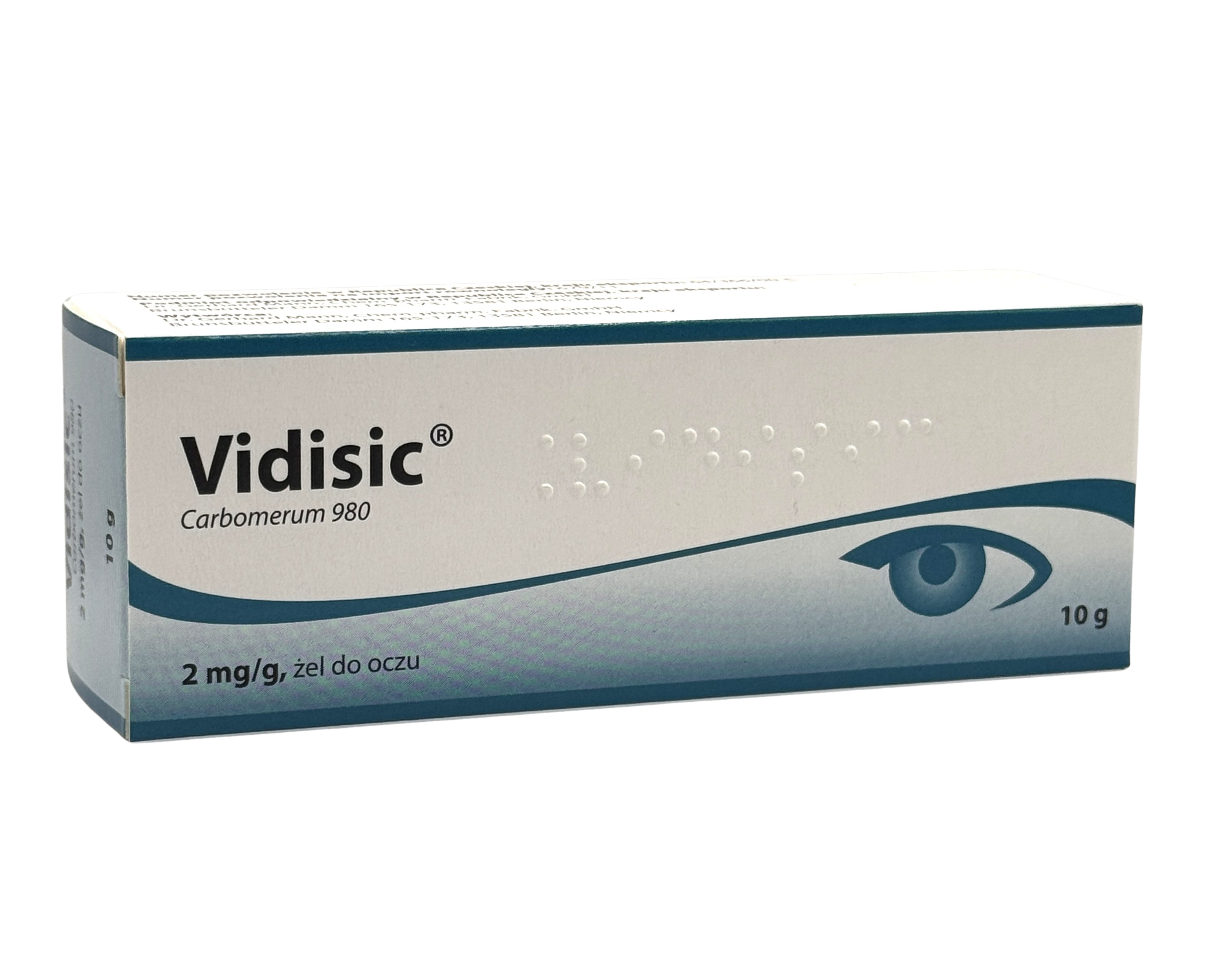 Vidisic, 2 mg/g, zel do oczu,(i.row),InPh,Czechy, 10 g