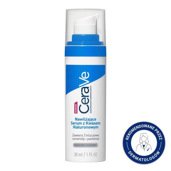 CeraVe, serum nawilżające z kwasem hialuronowym, 30 ml