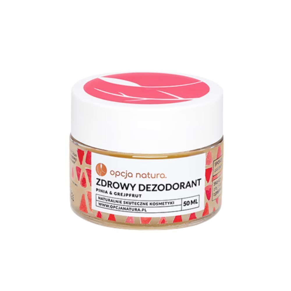 Opcja Natura Zdrowy dezodorant, pinia&grejpfrut, 50 ml