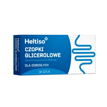 HELTISO czopki glicerolowe 2,5g, 10 szt.