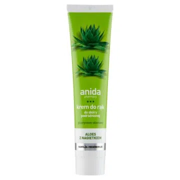 Anida, krem do rąk glicerynowo-aloesowy z nagietkiem, 125 ml