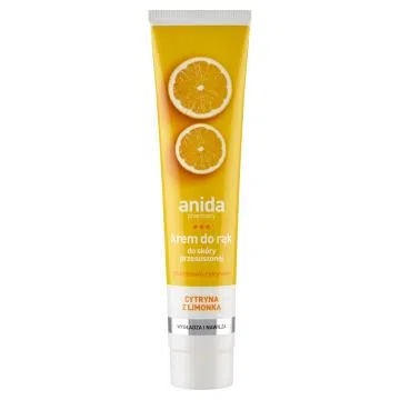 Anida, krem do rąk, glicerynowo-cytrynowy z limonką, 125 ml
