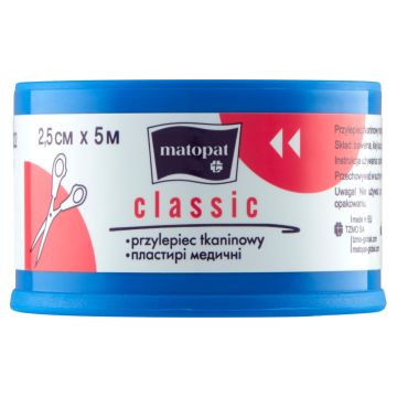Przylepiec Classic, 2,5 cm x 5 m, 1 szt.