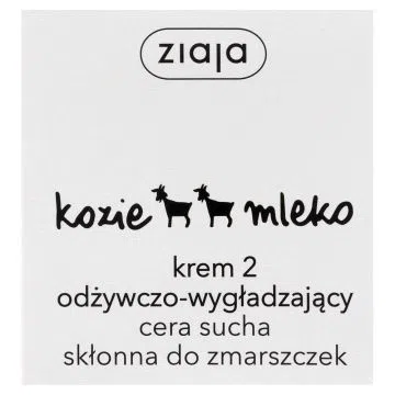 Ziaja Kozie Mleko, krem 2, odżywianie i wygładzanie do cery suchej, 50 ml