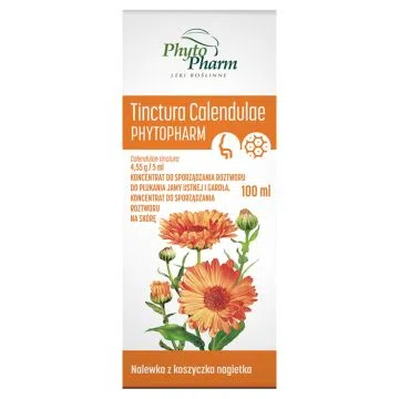 Tinctura Calendulae, nalewka 100 ml, (nagietek)
