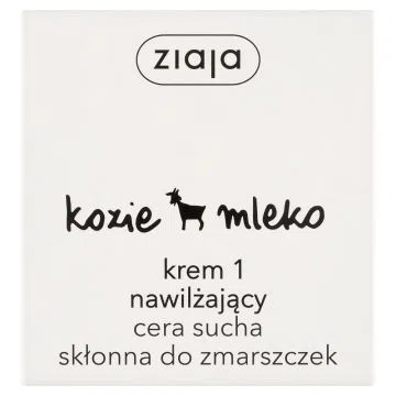 Ziaja Kozie Mleko, krem 1 nawilżający, cera sucha, skłonna do zmarszczek, 50 ml