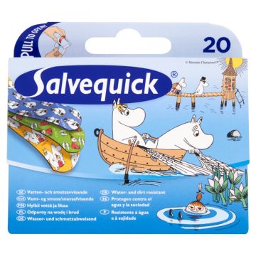 Salvequick, plastry mix Muminki, 20 szt.