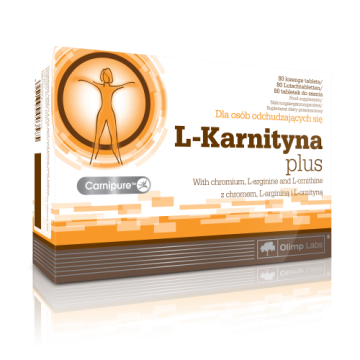 Olimp L-Karnityna Plus, tabletki do ssania, 80 szt.